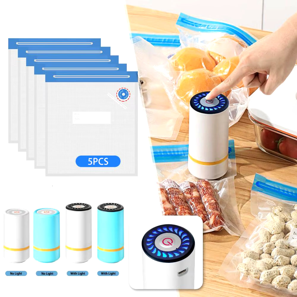 ALT Universal Mason Jar Sealer Vacuum Kit BAP Free Vacuum Sealing Machine Food Storage Wear-Resistant for Wide Mouth Kitchen Gadgets