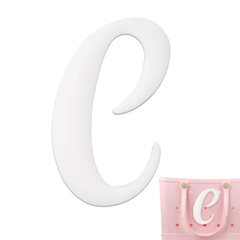 Decorative Lettering for Bogg Bag, Alphabet Letters Decor Letter Charms for Bogg Bag Accessories Alphabet 3D Letters for Persona