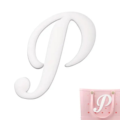 Decorative Lettering for Bogg Bag, Alphabet Letters Decor Letter Charms for Bogg Bag Accessories Alphabet 3D Letters for Persona